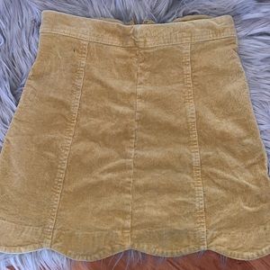 yellow altar’d state skirt